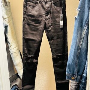 Ost Men's Black Skinny Jeans